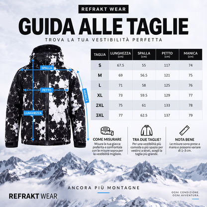 Giacca Reattiva Refrakt Wear